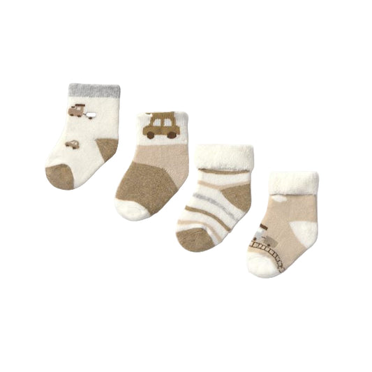 Toffee 4pc set socks