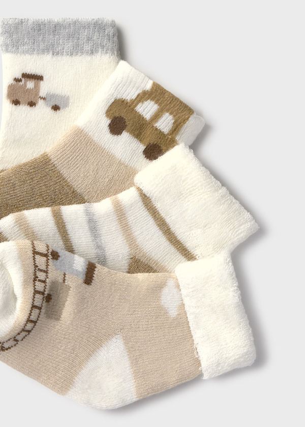 Toffee 4pc set socks