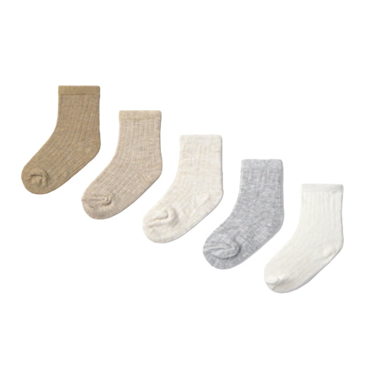 Newborn 6-Pack Socks Neutrals