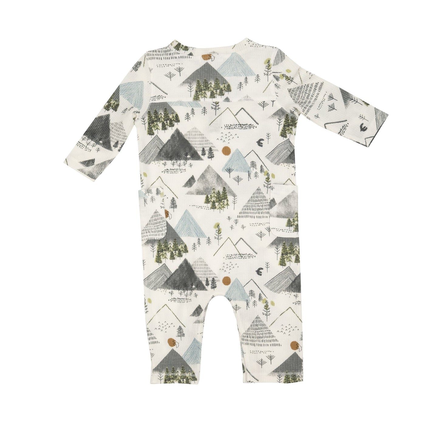 Mountains Organic Cotton French Terry Romper