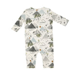Mountains Romper: Multi Color