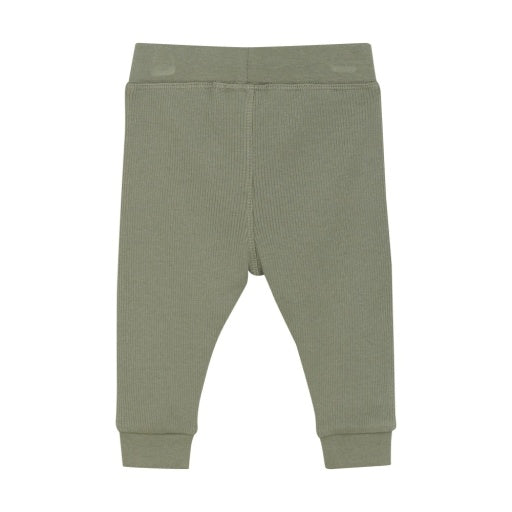 Baby Ribbed Lounge Pants: Sea Spray