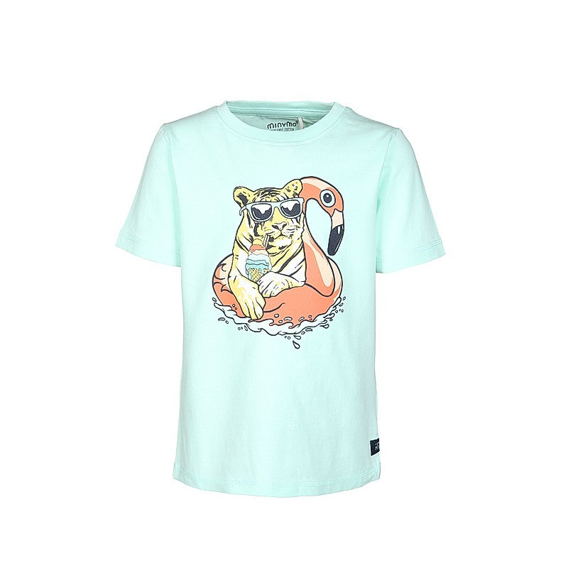 Summer Tiger S/s T-shirt: Brook Green