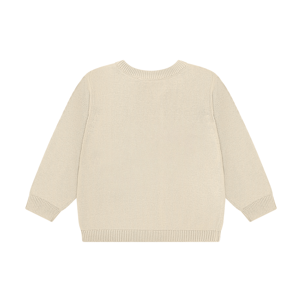 Feather Gray Trucks Knit Cardigan