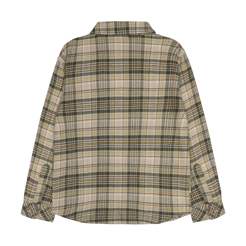 Feather Gray Shirt LS Check