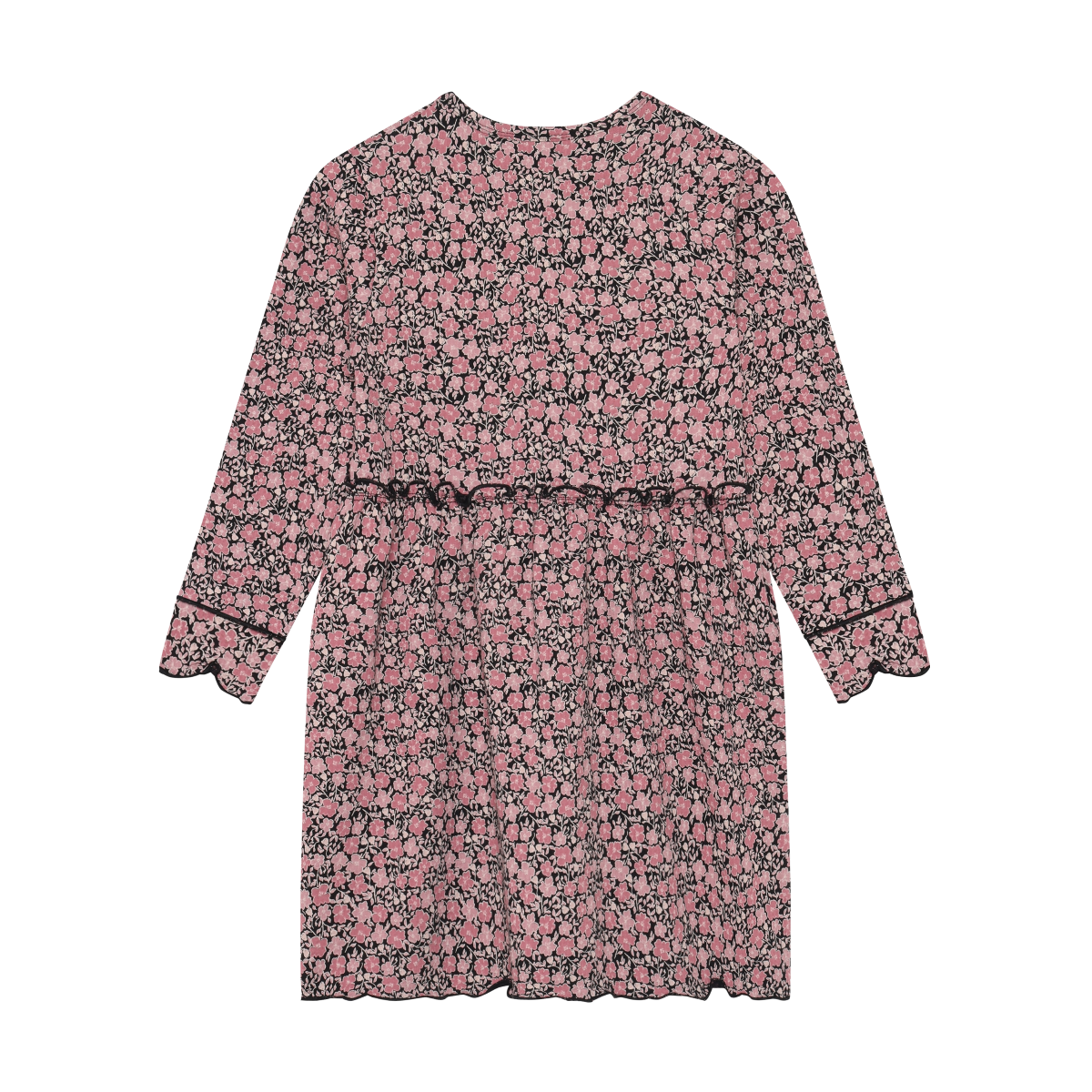 Tap Shoe Floral Long Sleeve Dress