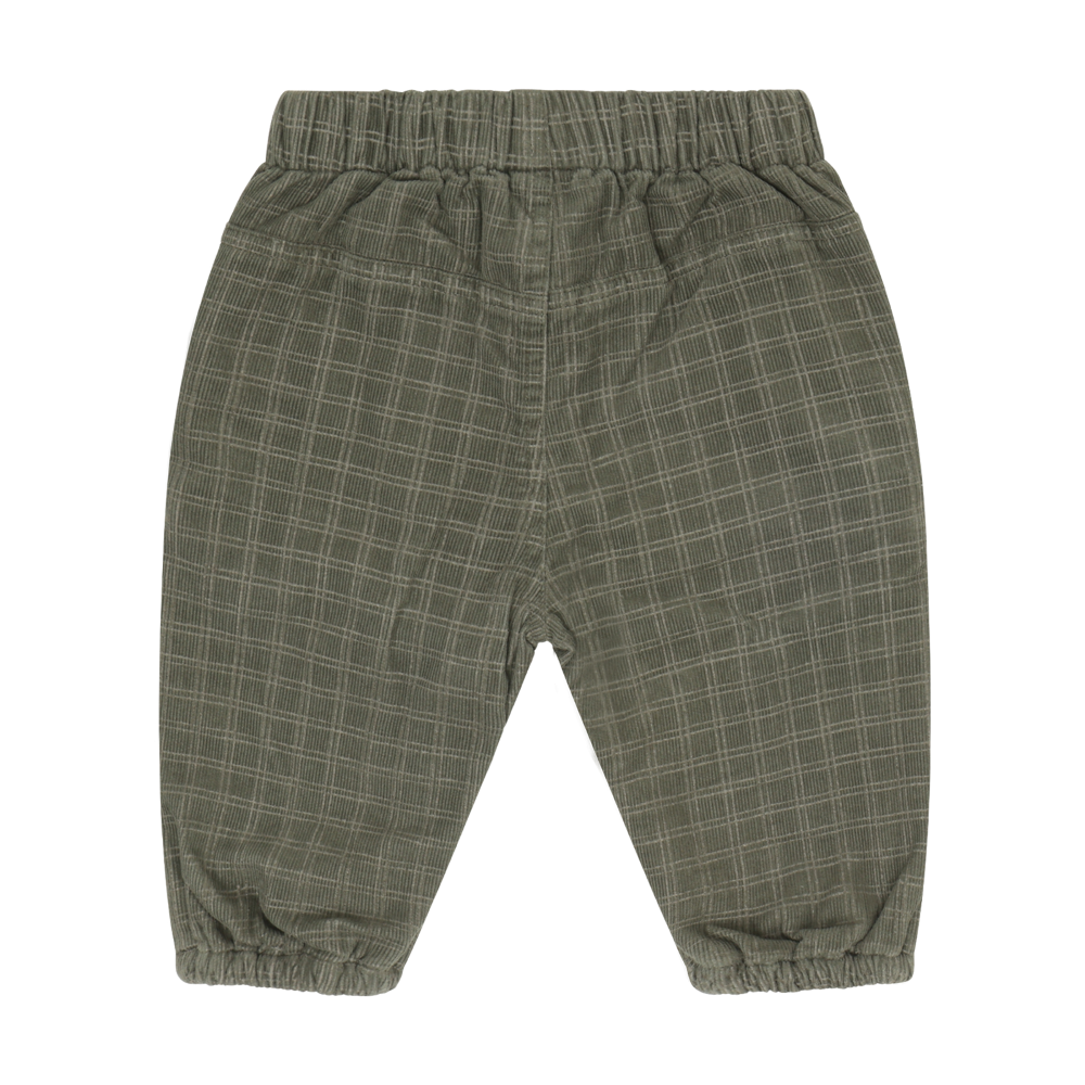 Beetle Corduroy Windowpane Pants