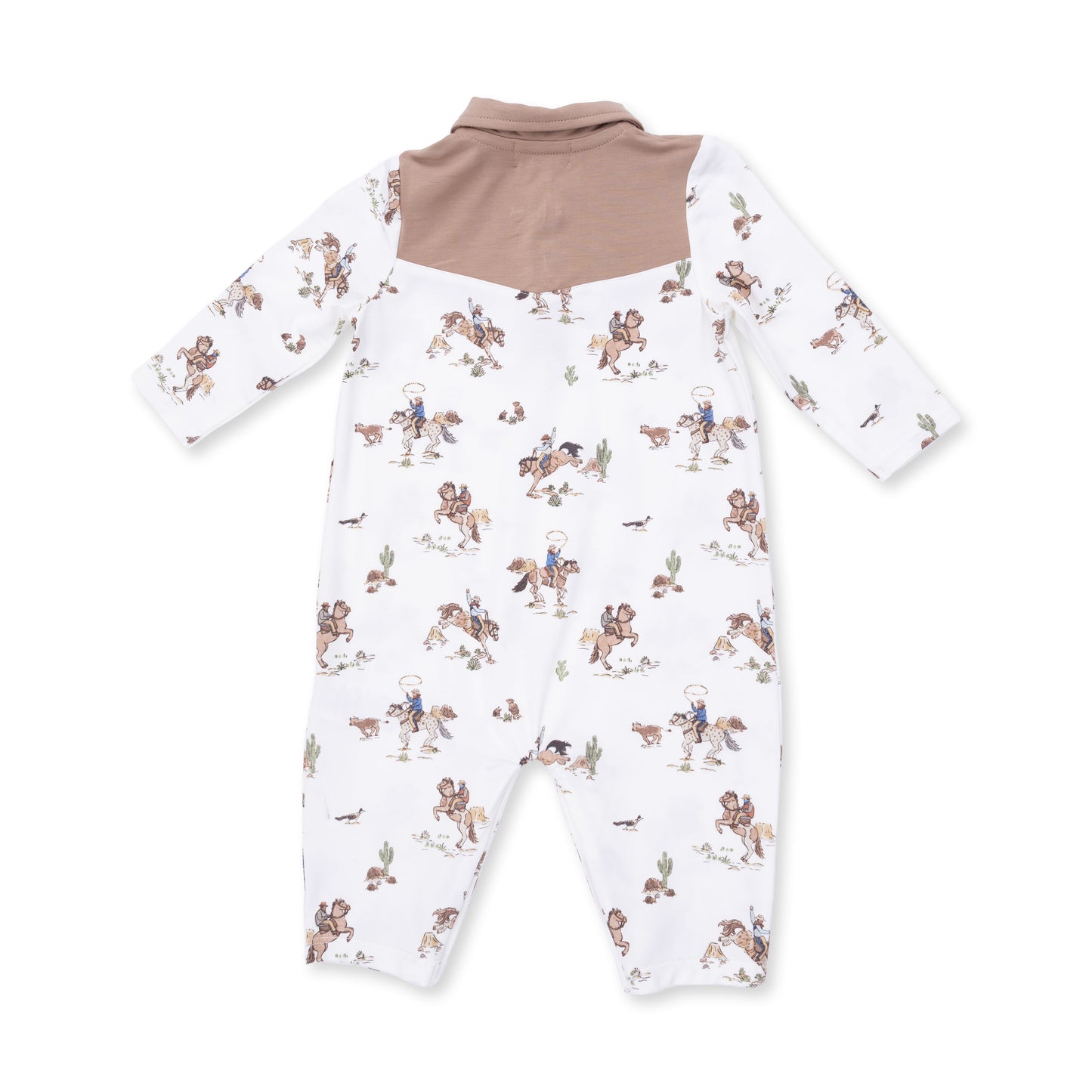 Horse Wrangler Long Sleeve Cowboy Romper