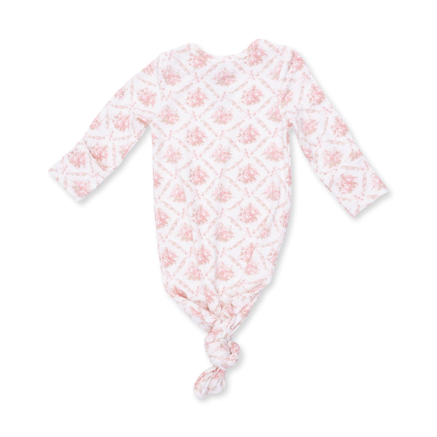 Rose Bow Lattice - Knotted Gown Set