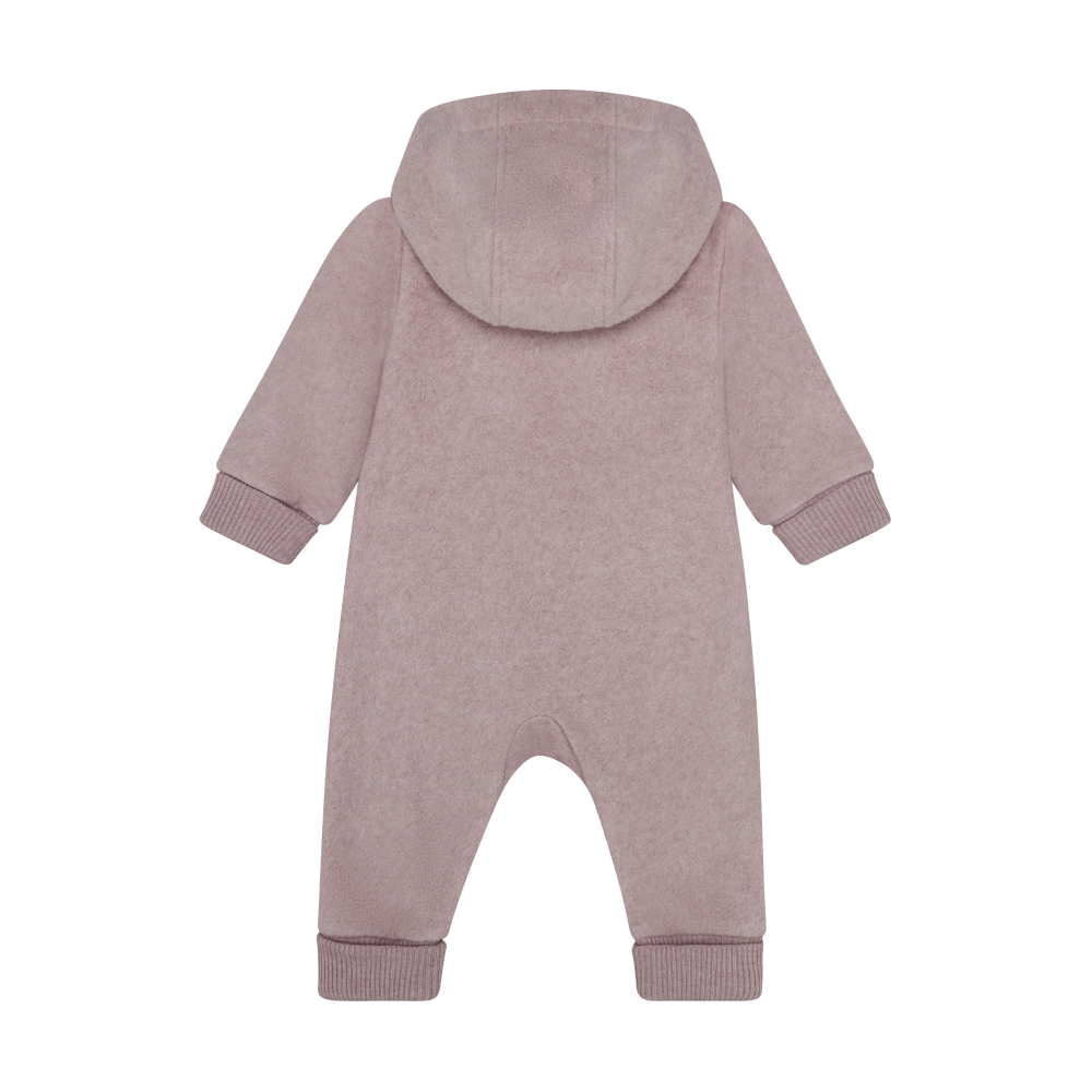 Fawn Hooded Fleece Zip Suit