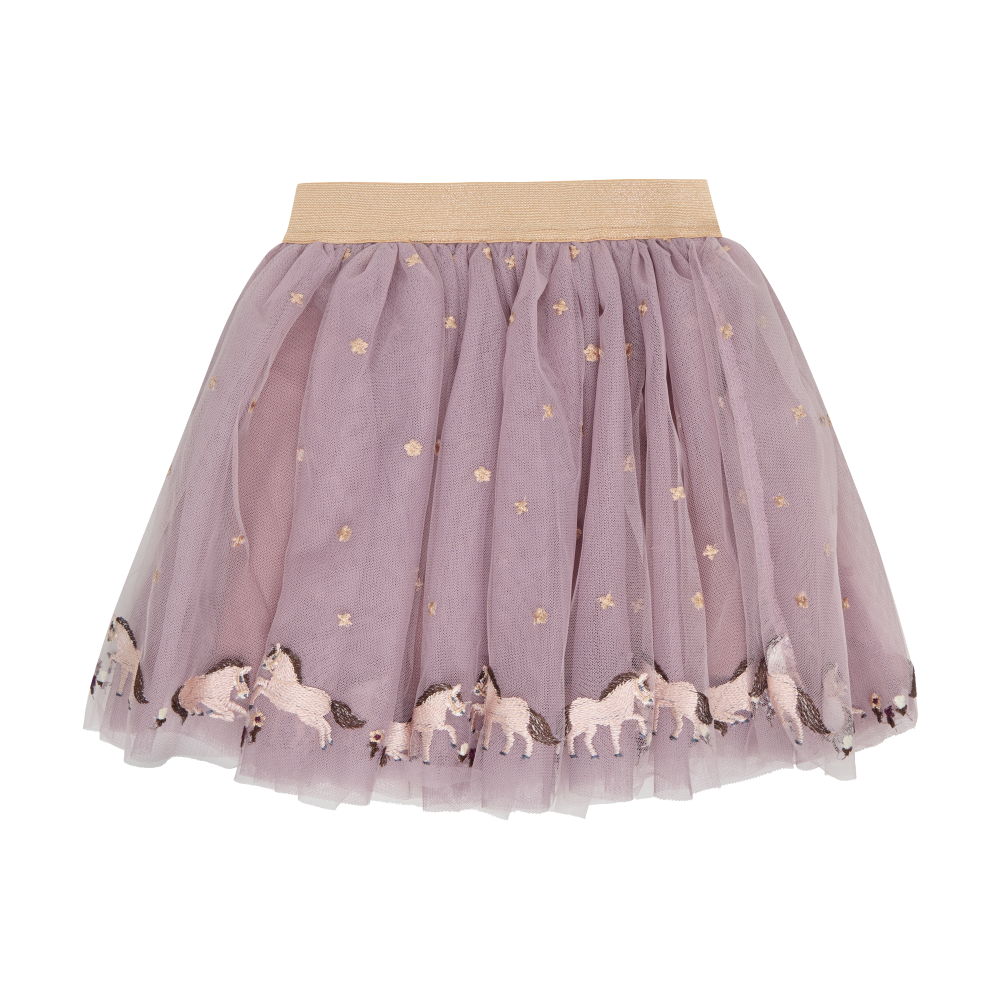 Fawn Skirt Mesh w. Emb