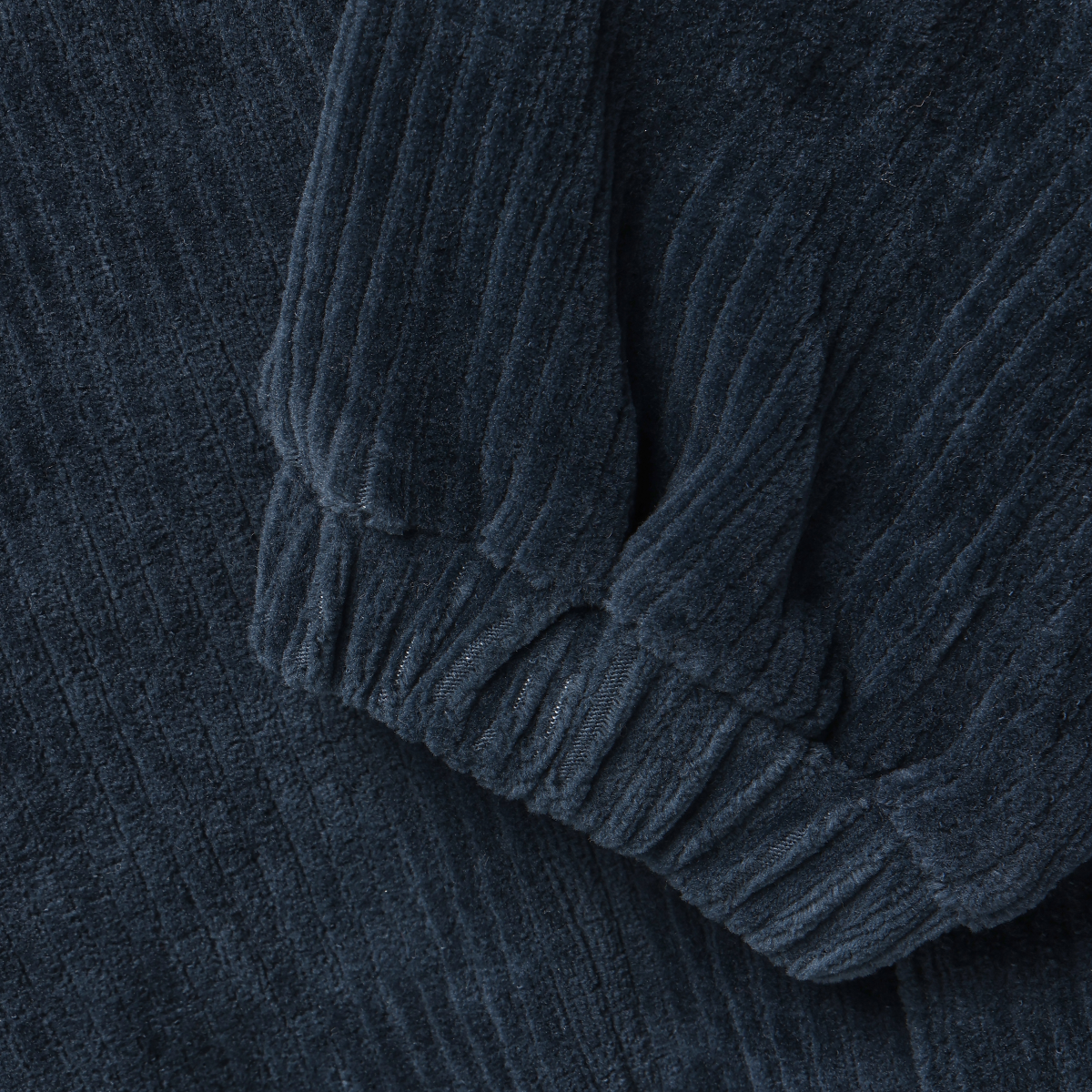 Midnight Navy Velour Sweatpants