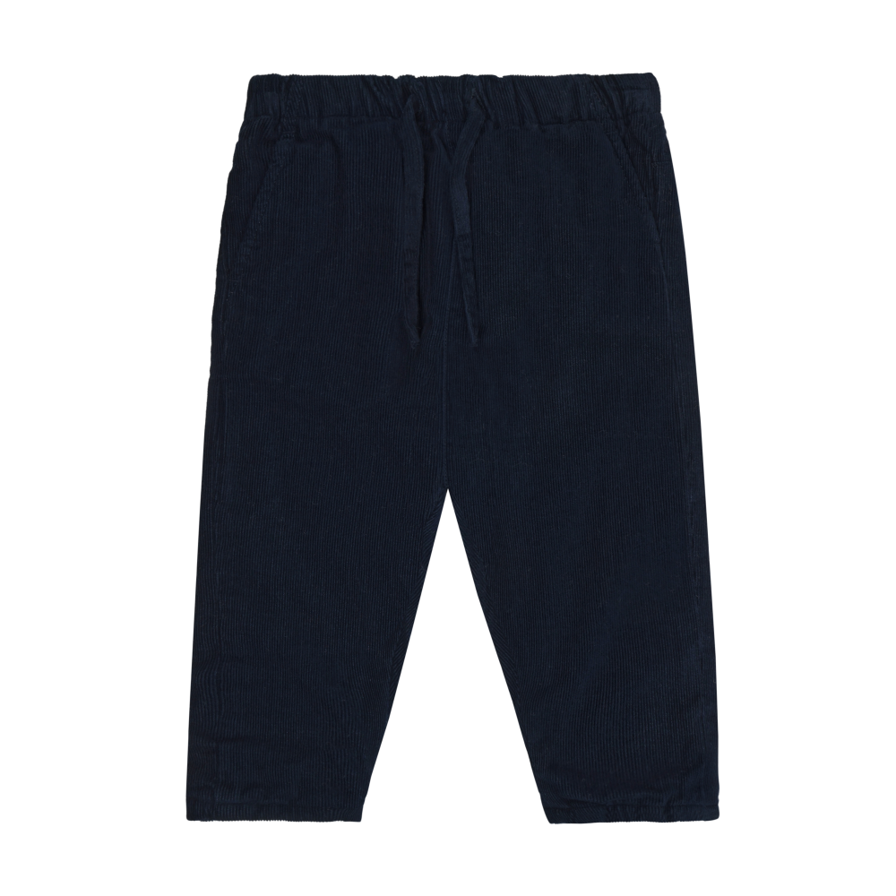 Dark Sapphire Micro Corduroy Pants