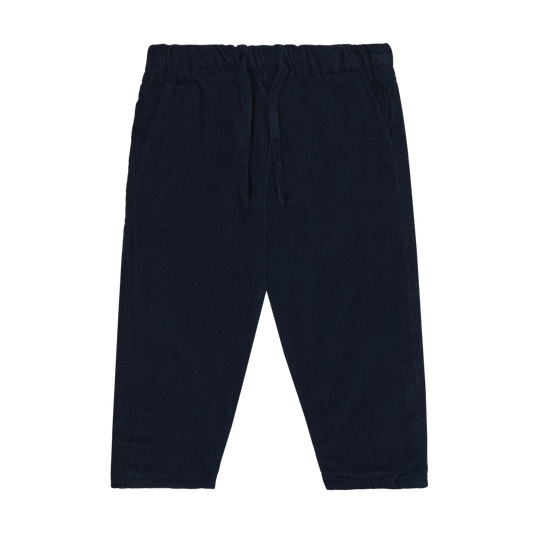 Dark Sapphire Micro Corduroy Pants