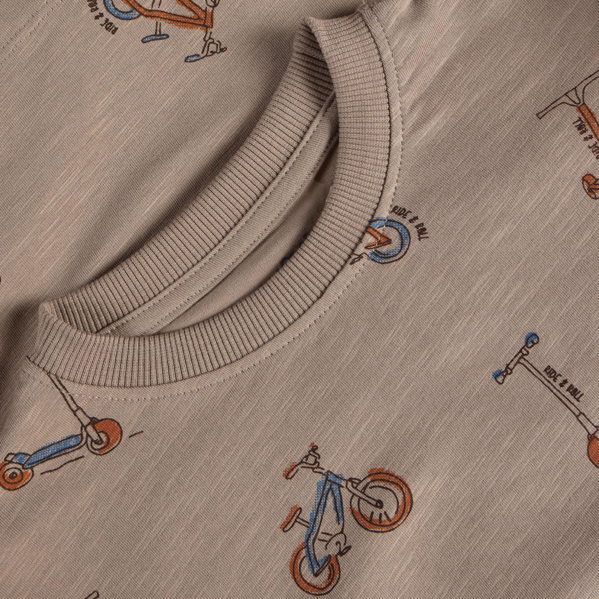 Fungi Scooter & Bikes Long Sleeve Tee