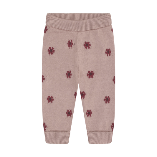 Fawn Flowers Knit Pants