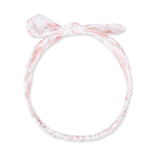 Rose Bow Lattice Bow Headband