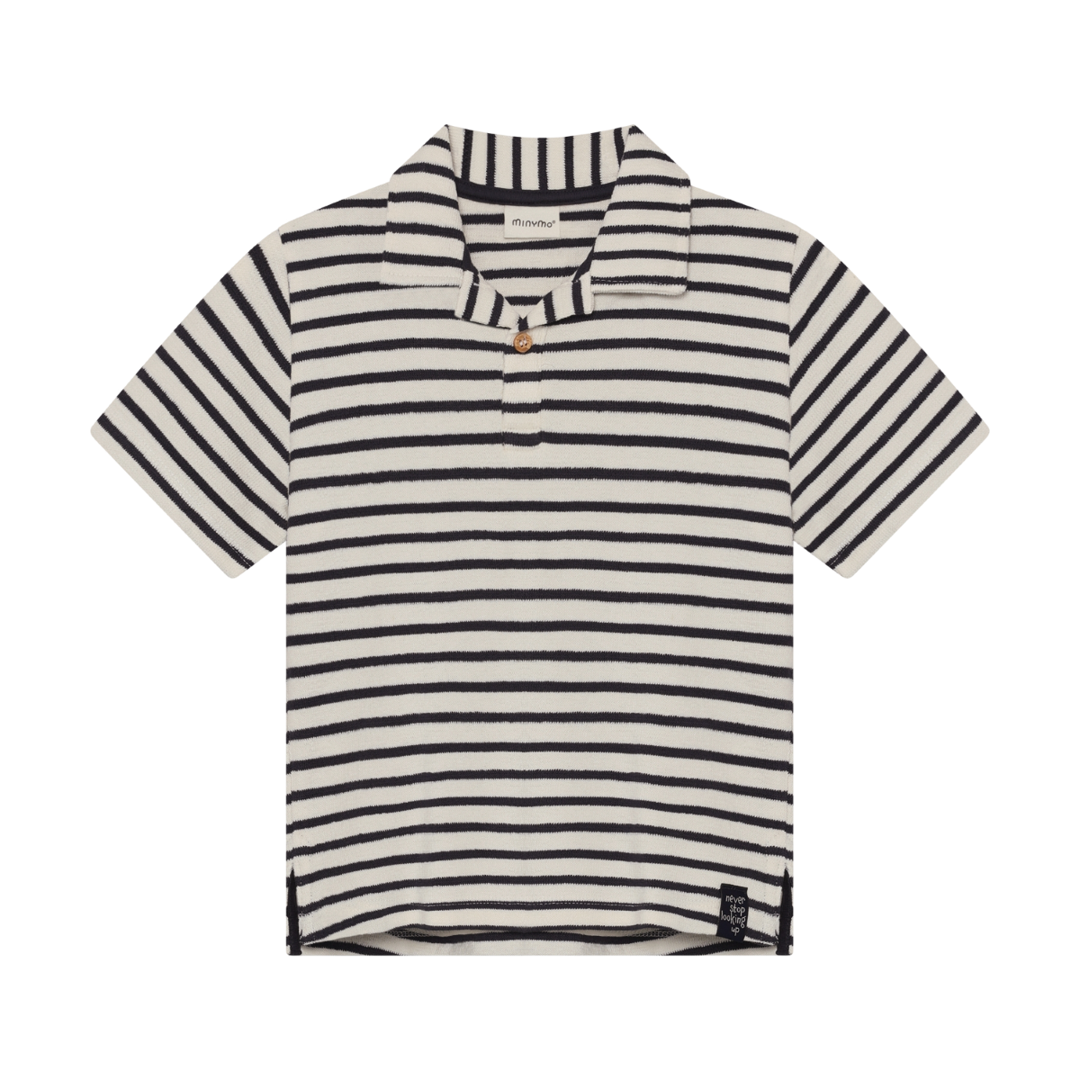 Vanilla Ice Striped Polo T-shirt