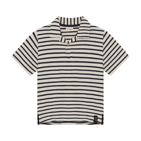 Vanilla Ice Striped Polo T-shirt