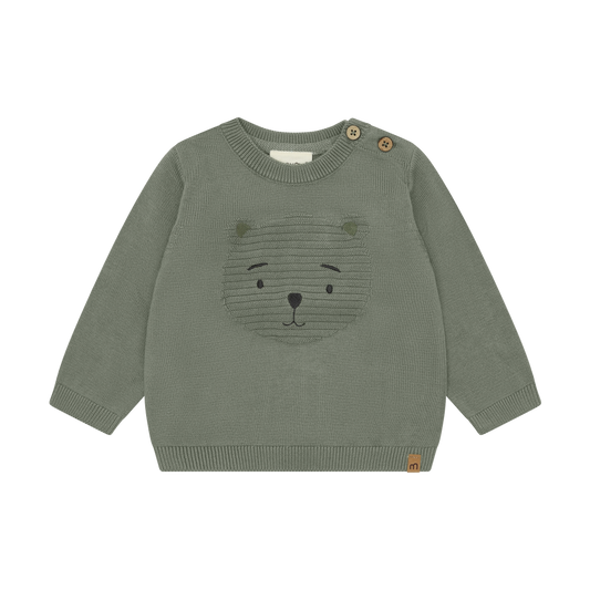 Shadow Little Bear Knit Pullover Sweater