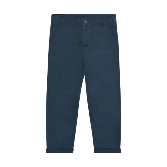 Midnight Navy Denim Sweatpants