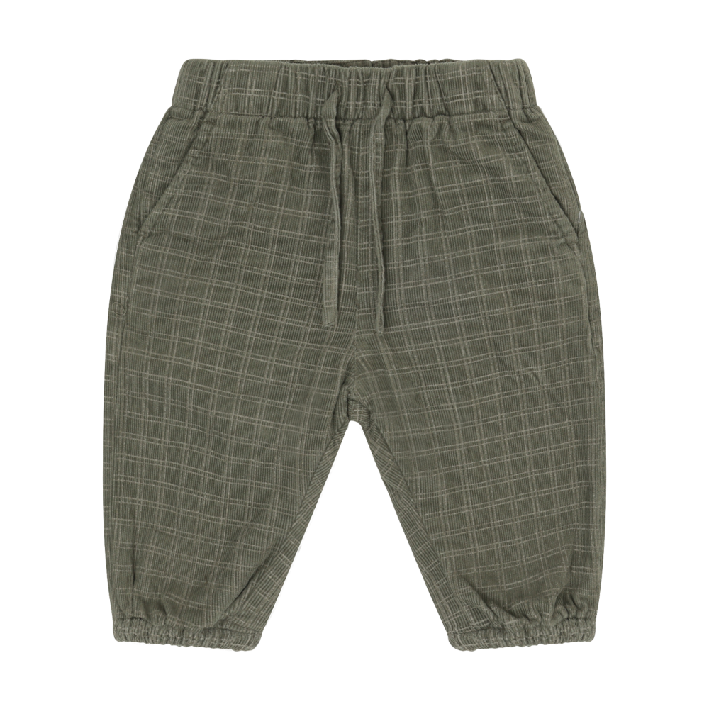 Beetle Corduroy Windowpane Pants