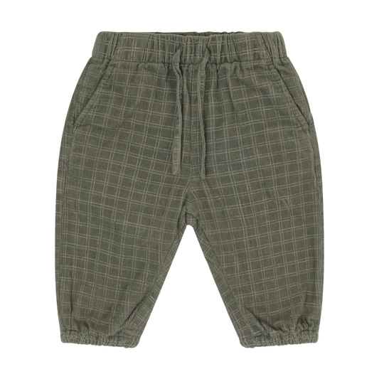 Beetle Corduroy Windowpane Pants
