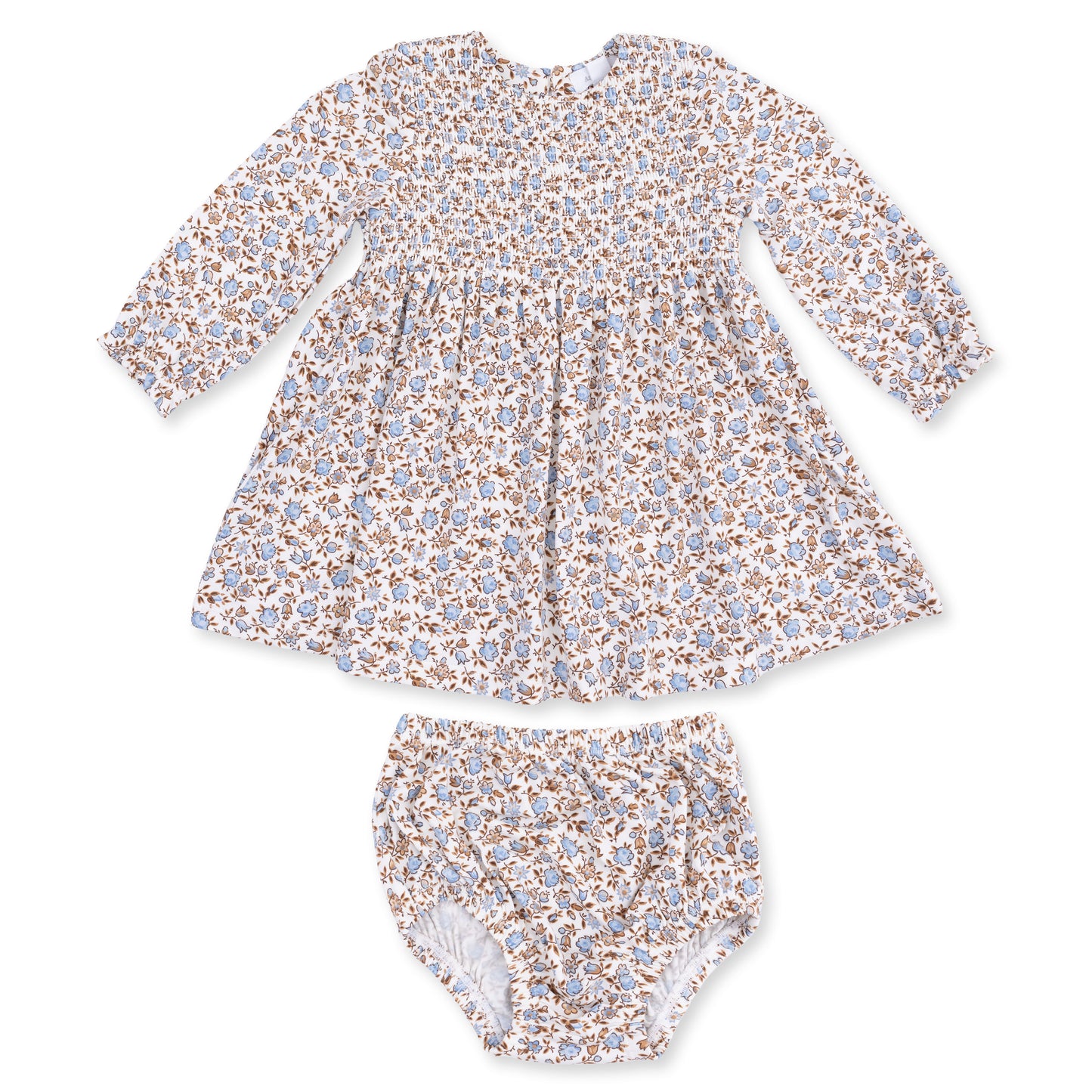 Hazel Floral Caitlyn - Smocked Bodice Dress