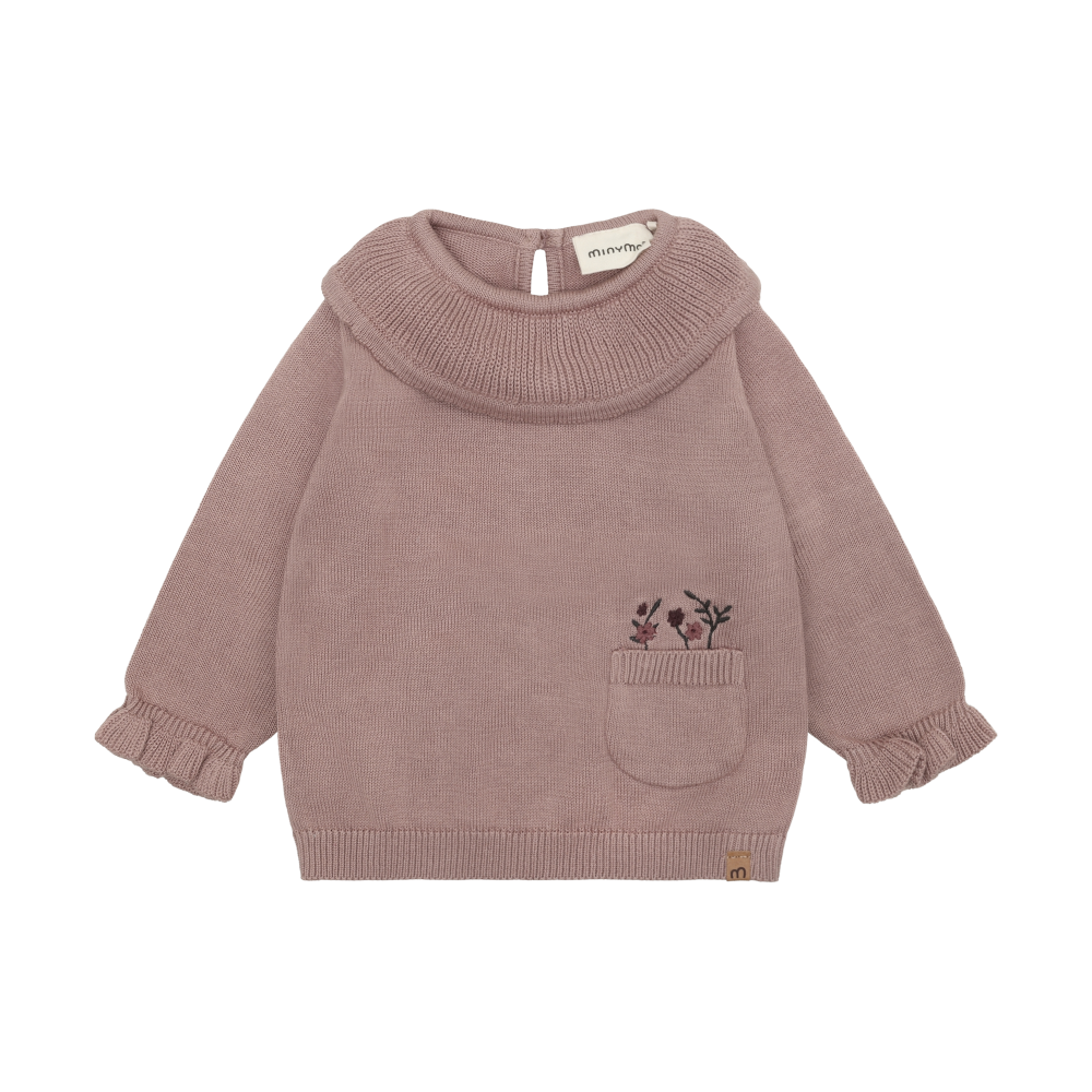 Fawn Knit Collared Pullover Sweater