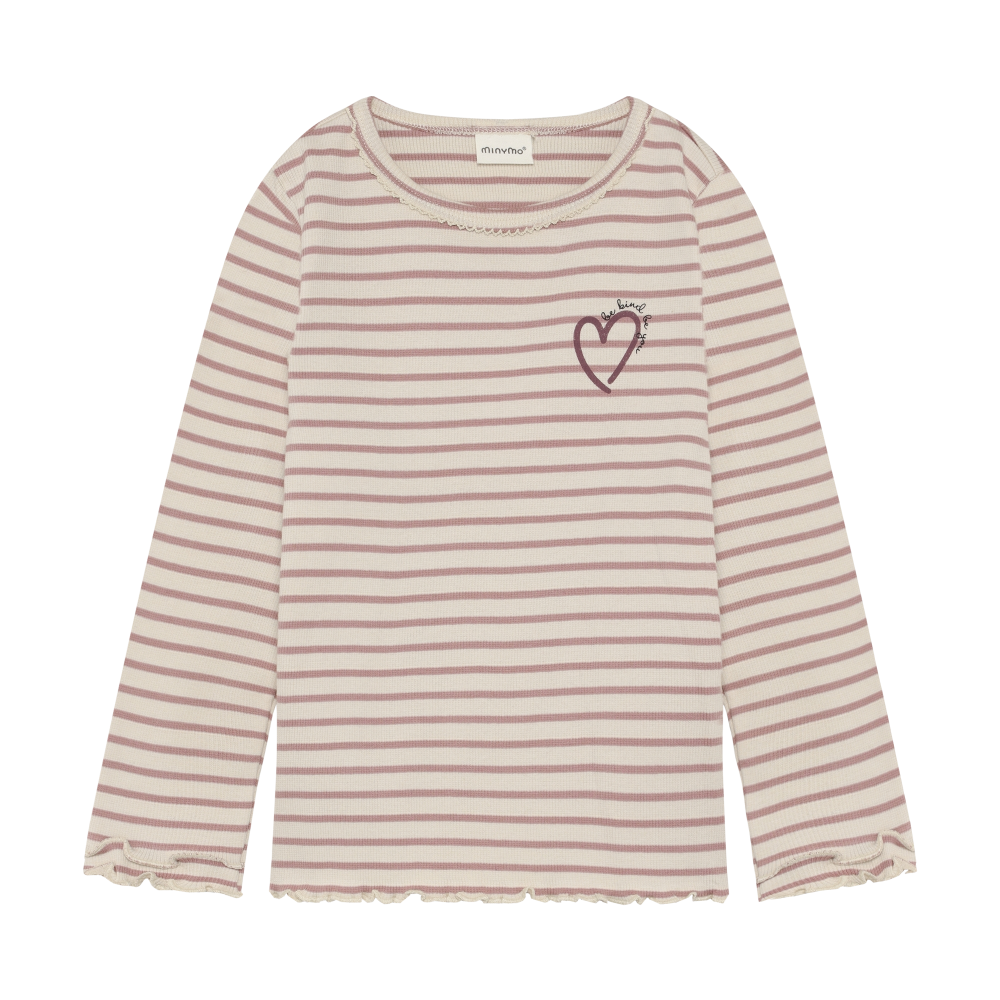 Fawn T-Shirt LS Y/D Rib