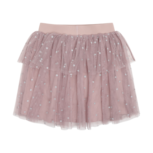 Fawn Tulle Glitter Skirt