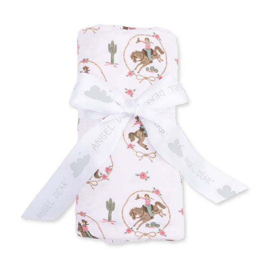 Cowgirl Cameos - Swaddle Blanket