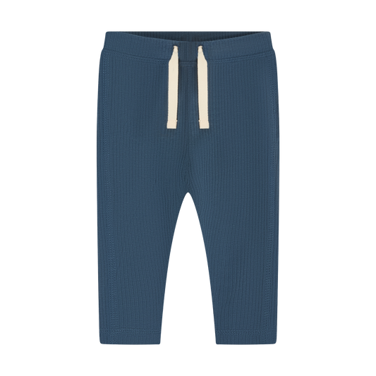 Midnight Navy Ribbed Leggings
