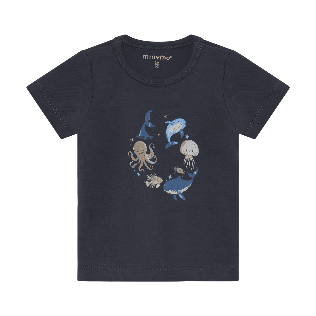 Odyssey Navy Nautical Animals T-Shirt