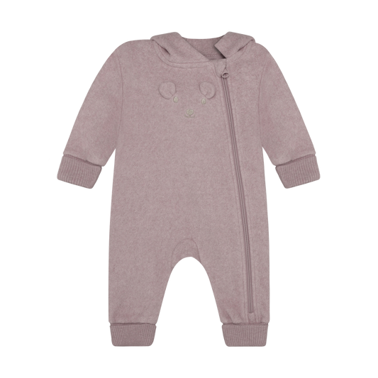 Fawn Hooded Fleece Zip Suit