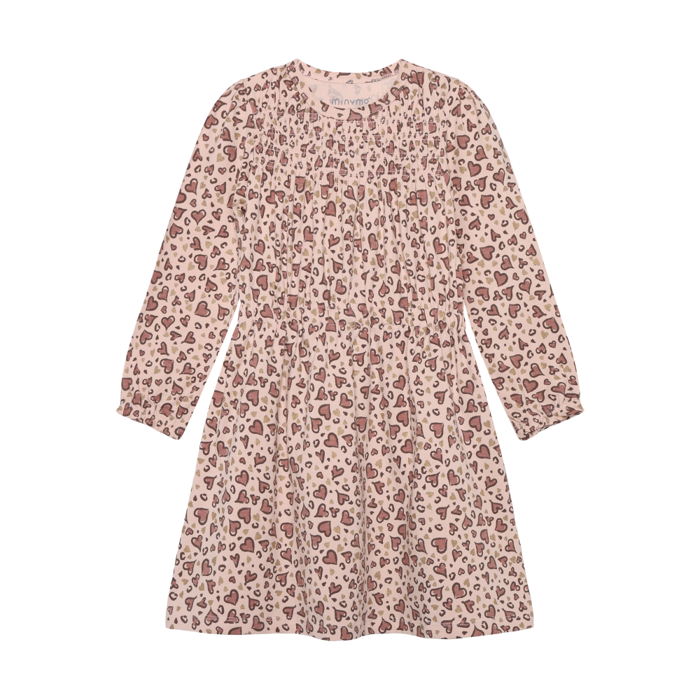 Cameo Rose Hearts Long Sleeve Dress