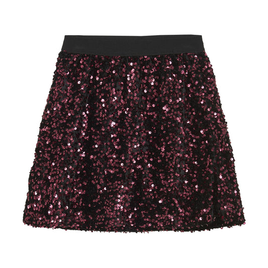 Vineyard Wine Skirt Velour Sequins