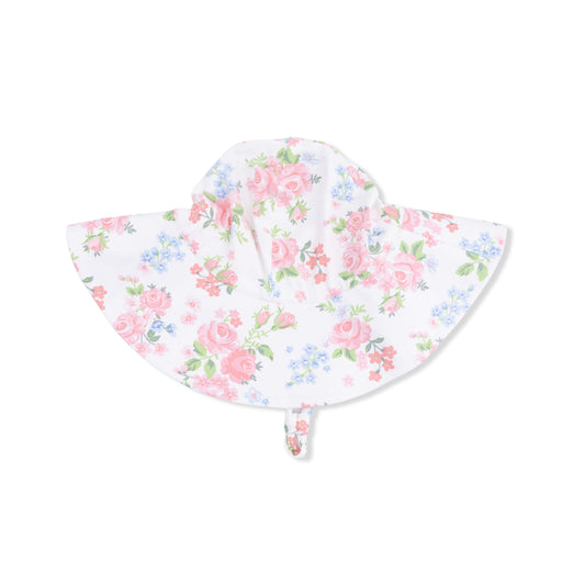 Cute Little Roses - Wide Brim Sun Hat