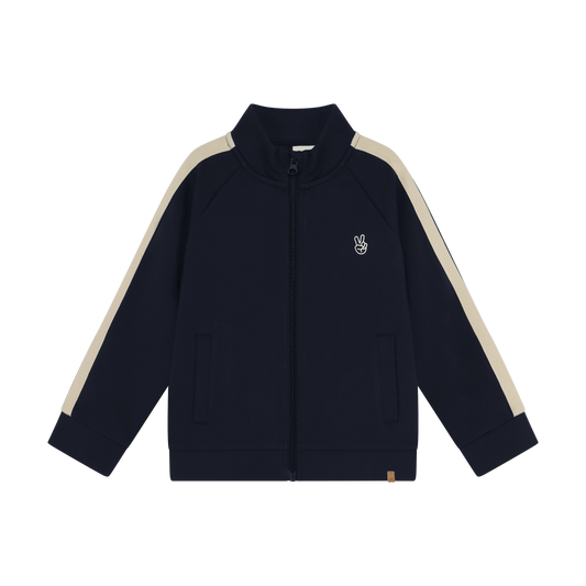 Dark Sapphire Zip Up Jacket