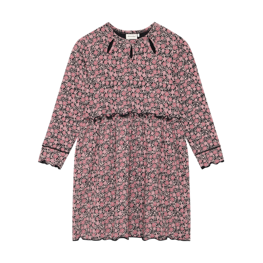 Tap Shoe Floral Long Sleeve Dress