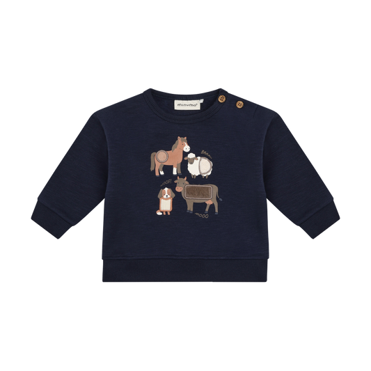 Dark Sapphire Barnyard Buddies Sweatshirt