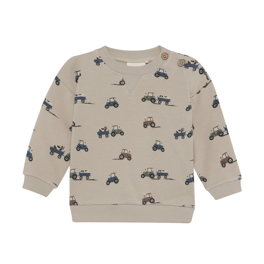 Feather Gray Workin Tractors Sweatshirt