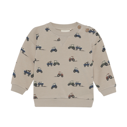 Feather Gray Workin Tractors Sweatshirt