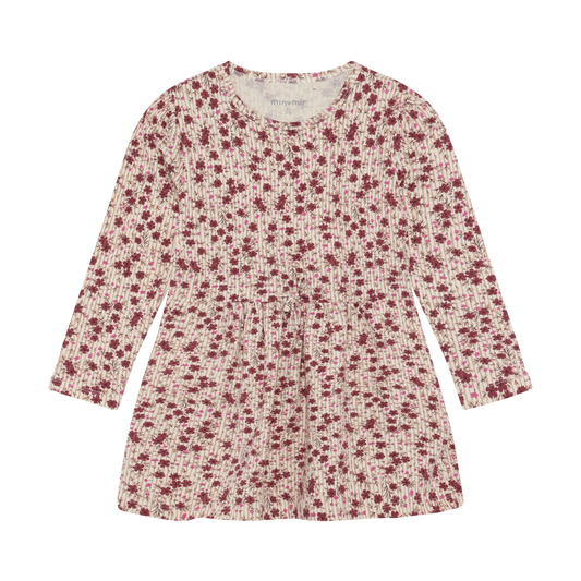 Seedpearl Floral Long Sleeve Dress