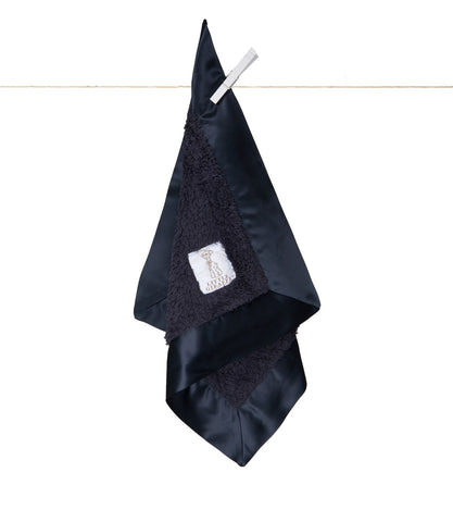 Denim Chenille Blanky - Cupcake