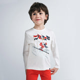 Cream L/s t-shirt 21