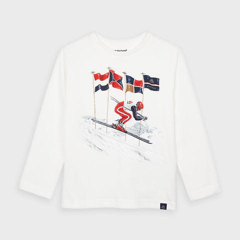 Cream L/s t-shirt 21