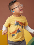 PEANUT: Red Panda Layered Graphic Tee