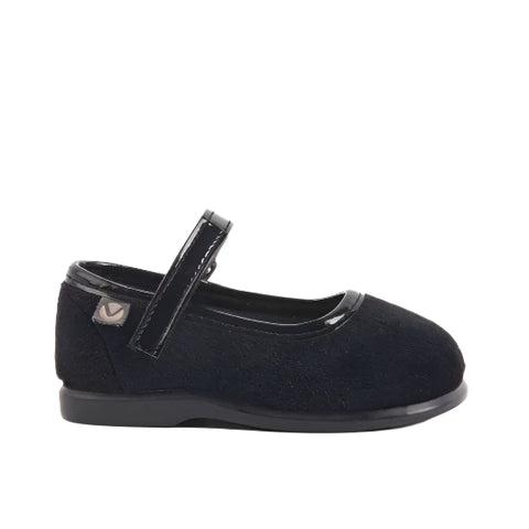 Alba Velvet Mary Jane: Black