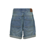 Denim Drawstring Shorts